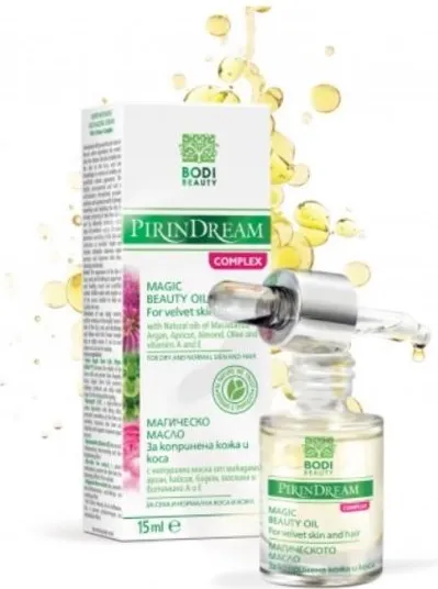 Bodi Beauty Pirin Dream Complex Сухо масло за красива кожа и коса 15 мл