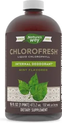 Nature’s Way Chlorofresh Liquid Chlorophyll Течен Хлорофил с ментов вкус 473 мл