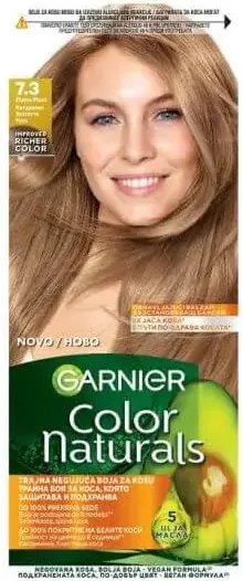 Garnier Color Naturals Трайна боя за коса 7.3 Natural Golden Blonde