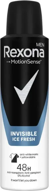 Rexona Men Invisible Ice Fresh Дезодорант против изпотяване за мъже 150 мл