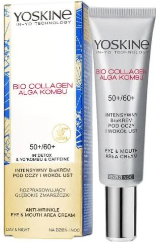 Yoskine Bio-Collagen Крем за зоните около очите и устните 50+/60+ 15 мл