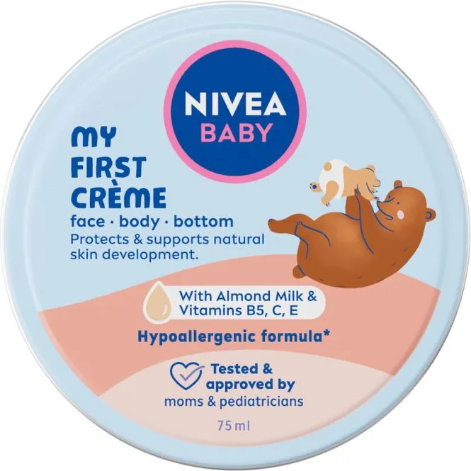 Nivea Baby My First Creme Бебешки крем за лице и тяло 75 мл