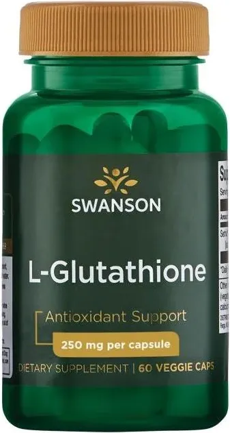 Swanson L-Glutathione Л-глутатион 500 мг х 60 капсули