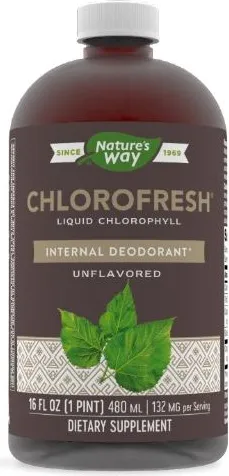 Nature’s Way Chlorofresh Liquid Chlorophyll Течен Хлорофил с натурален вкус 473 мл