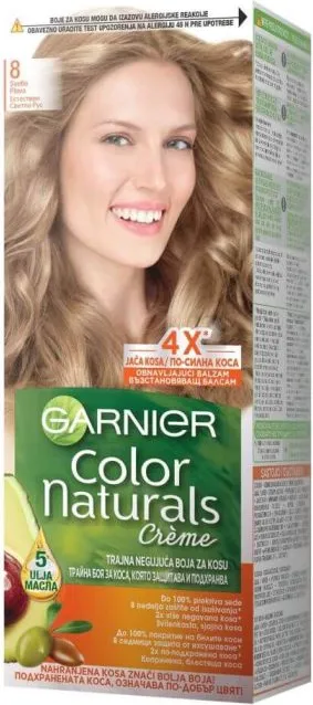 Garnier Color Naturals Трайна боя за коса, 8 Light Blond