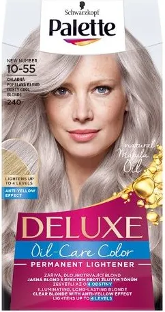 Palette Deluxe 240 (10-55) Dusty Cool Blond Крем Боя Русо Schwarzkopf