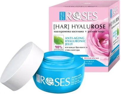 Agiva Roses Hyalurose Jelly Дневен анти-ейдж гел крем 50 мл