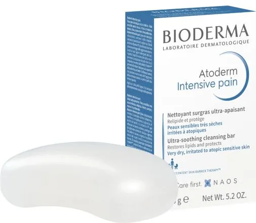 Bioderma Atoderm Pain Силно успокояващо измивно барче за лице и тяло 150 г