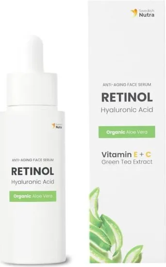 Swedish Nutra Retinol Skin Care Анти-ейдж серум за лице 30 мл