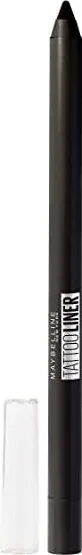 Maybelline Tattoo Liner Водоустойчив молив за очи с издръжливост до 36 часа, цвят 900 Deep Onyx