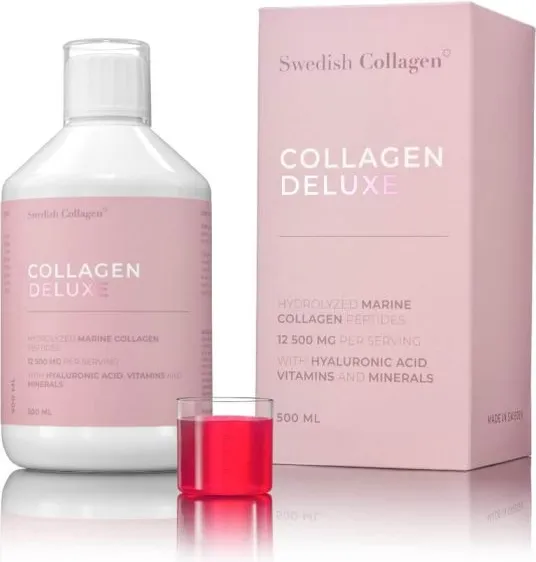 Рибен Колаген Deluxe 12 500 мг с хиалуронова киселина 75 мг 500 мл Swedish Collagen