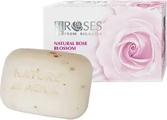 Agiva Roses Сапун с розов цвят бял 75 гр