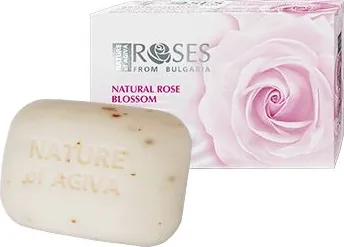 Agiva Roses Сапун с розов цвят бял 75 гр