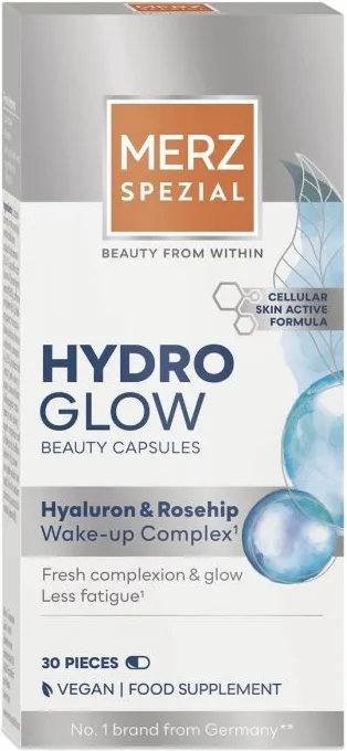 Merz Hydro Glow Beauty Капсули за красива кожа и сияен вид 30 капсули