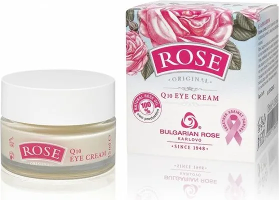 Rose Original Oколоочен крем Q10 15 мл Българска роза