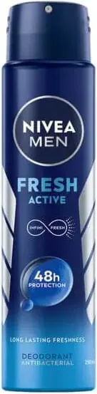 Nivea Men Deo Fresh Active XL Спрей за мъже 250 мл