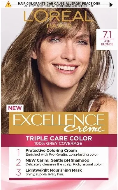 L’Oreal Excellence Creme Боя за коса 7.1 Ash Blonde