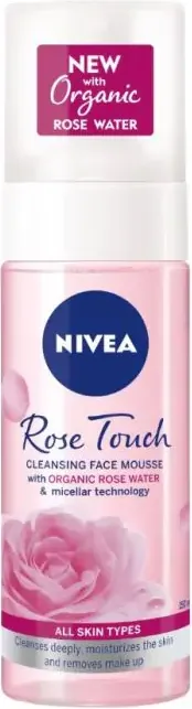 Nivea Rose Touch Измиваща пяна за лице 150 мл