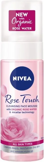 Nivea Rose Touch Измиваща пяна за лице 150 мл