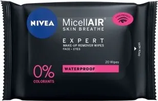 Nivea Micellair Expert Почистващи мицеларни кърпички за лице x 20 бр