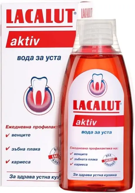 Lacalut Aktiv Вода за уста 300 мл