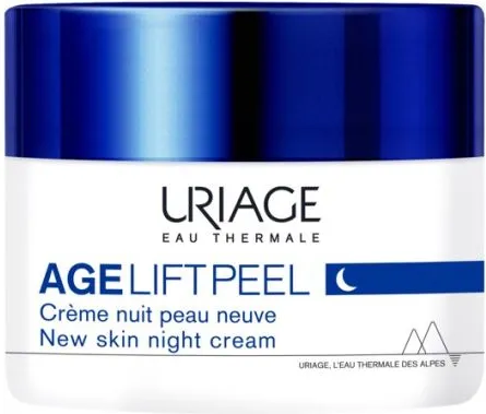 Uriage Age Lift Нощен пилинг крем Нова кожа с лифтинг ефект 50 мл