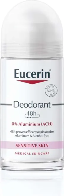 Eucerin Дезодорант рол-он за чувствителна кожа без алуминий и алкохол 50 мл