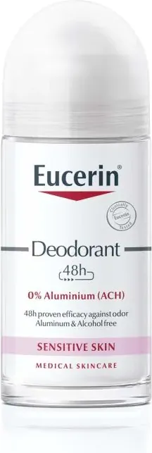 Eucerin Дезодорант рол-он за чувствителна кожа без алуминий и алкохол 50 мл