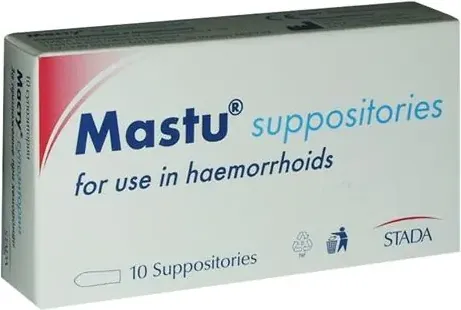 Mastu Suppository Супозитории при хемороиди 10 бр Stada