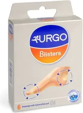 Urgo Blisters Хидроколиден пластир за мехури x6 бр