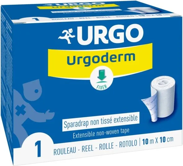 Urgo Urgoderm Хирургичен хипоалергенен лейкопласт 10 см х 10 м