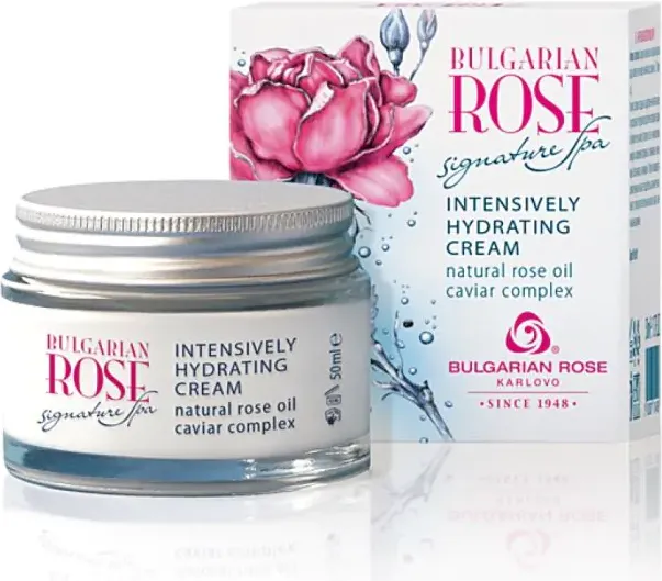 Bulgarian Rose Signature Spa Хидратиращ крем за лице 50 мл Българска роза