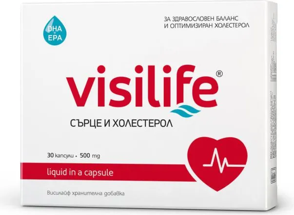 Vitaslim Visilife Сърце и холестерл х 30 капсули