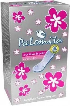 Palomita Thin&Soft Ежедневни дамски превръзки 40 бр