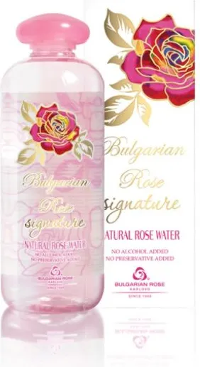 Bulgarian Rose Signature Натурална розова вода 500 мл Българска роза