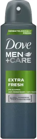 Dove Men+ Care Extra Fresh Дезодорант против изпотяване за мъже 150 мл