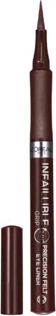 L’Oreal Infallible Grip 24H Precision Очна линия 02 Brown