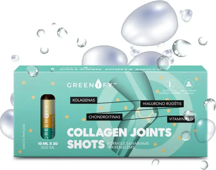 Greenify Collagen Joints shots Шотове за здрави стави доза 10 мл х 20 бр