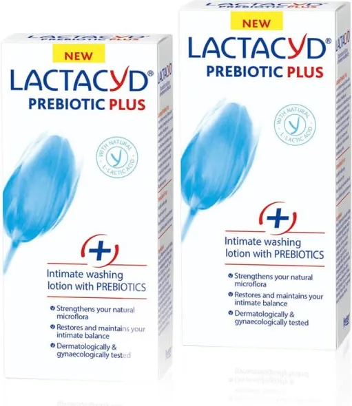 Lactacyd Prebiotic Plus Измиващ интимен лосион с пребиотик 2 х 200 мл Комплект