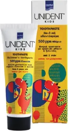 Unident Kids Паста за зъби за деца с флоурид  500PPM F  50 мл