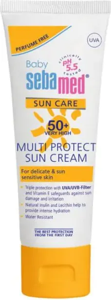 Sebamed Sun Care Baby Слънцезащитен крем SPF50+ 75мл