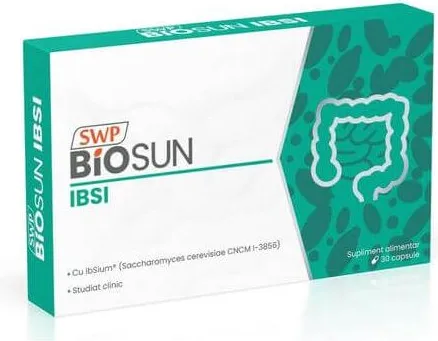 Биосън IBSI при коремен дискомфорт и газове х 30 капсули Sun Wave Pharma