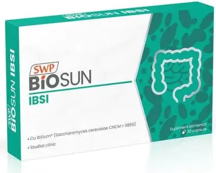 Биосън IBSI при коремен дискомфорт и газове х 30 капсули Sun Wave Pharma