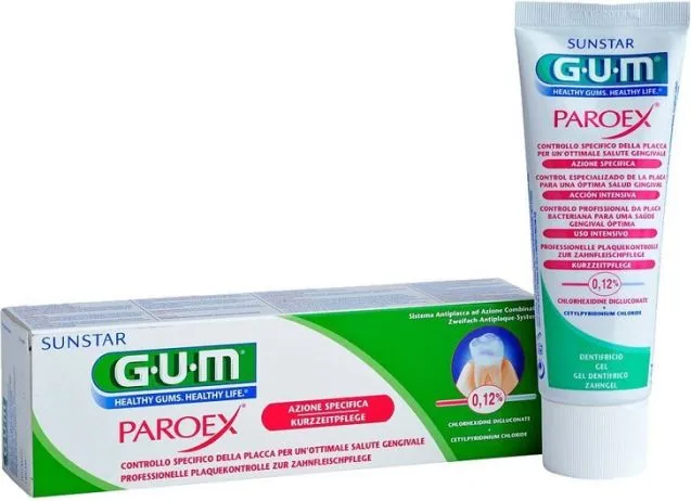 GUM Paroex Паста за зъби 0.12% 75 мл