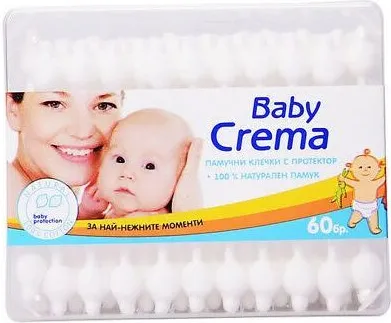 Agiva Baby Crema Клечки за уши 60 бр