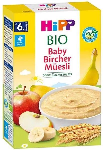 HiPP Baby Bircher Muesli Първо био мюсли на бебето 6М+ 250 гр