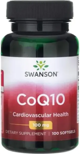 Swanson CoQ10 Коензим CoQ10 100 мг х100 капсули