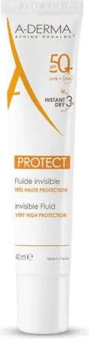 A-Derma Protect Слънцезащитен невидим флуид SPF50+ 40 мл