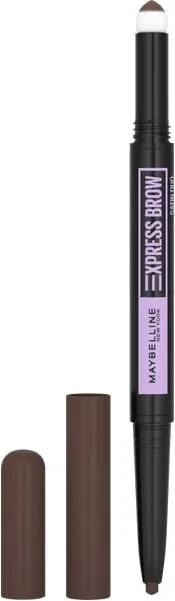 Maybelline Express Brow Satin Duo Молив за вежди с мек апликатор 04 Тъмно кафяво