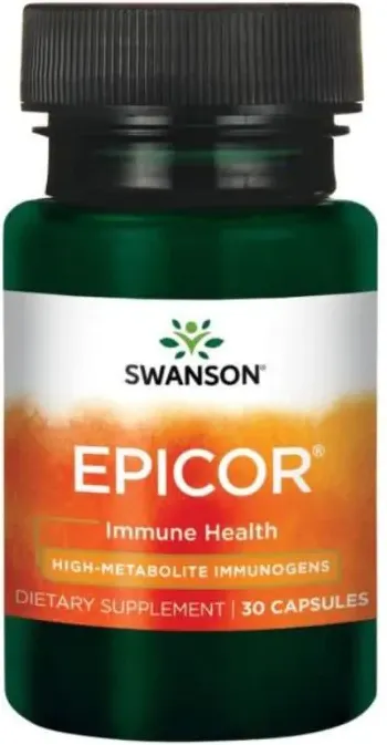 Swanson EPICOR Епикор Високо Метаболитни Имуногени х30 капсули